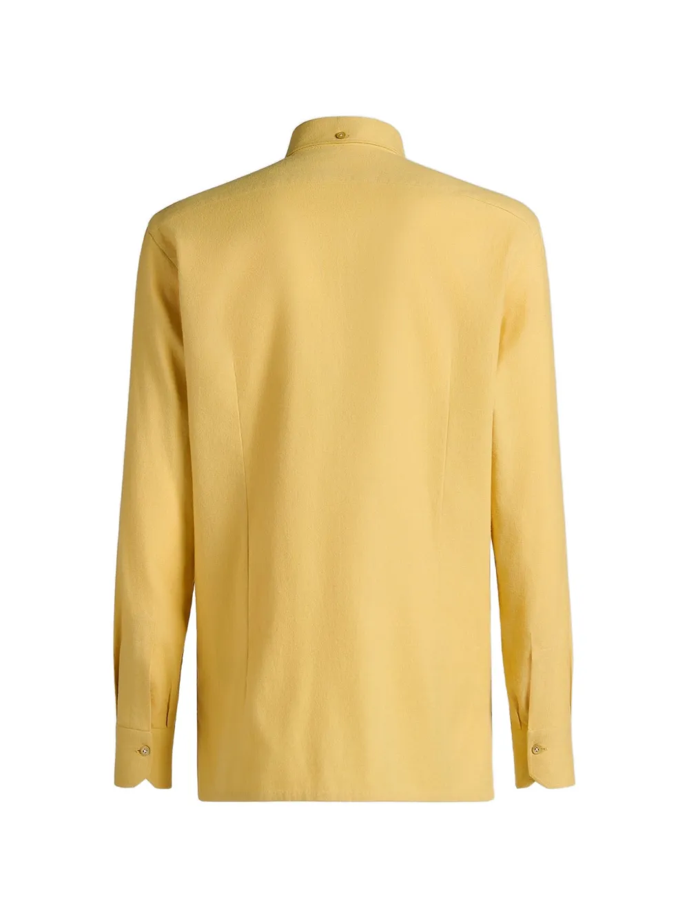 Kiton Ciro double-pocket shirt Geel