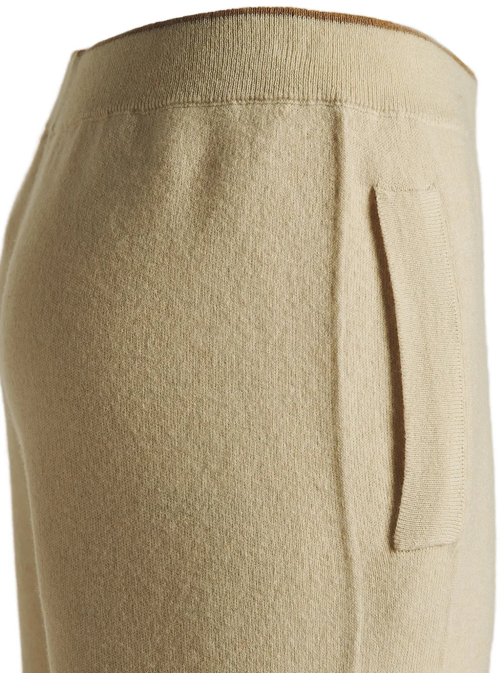 Kiton Straight broek Beige