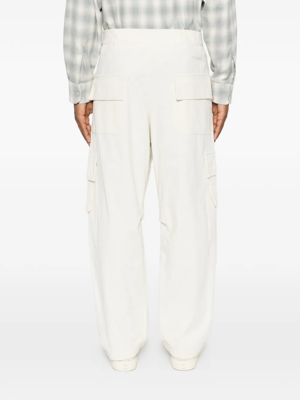 GCDS corduroy cargo pants Beige