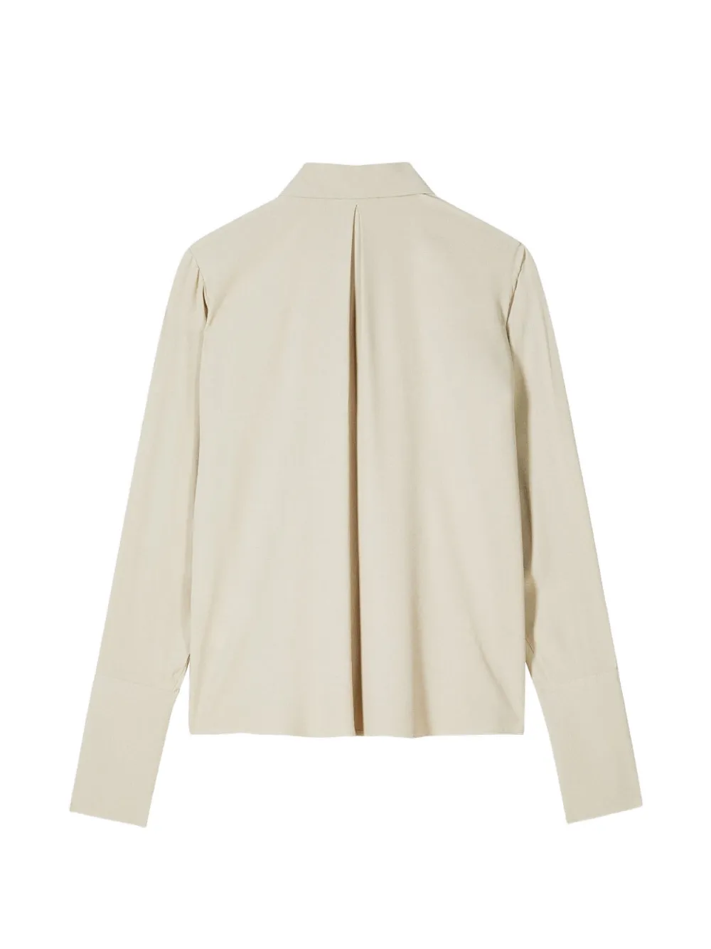 Patrizia Pepe Overhemd verfraaid met knopen Beige