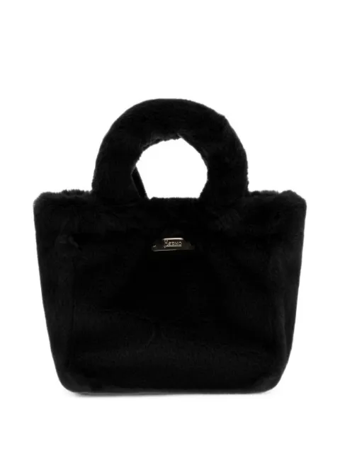 Herno faux-fur tote bag