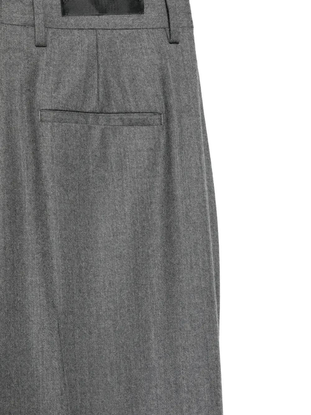 Briglia 1949 pressed-crease straight-leg trousers Grijs