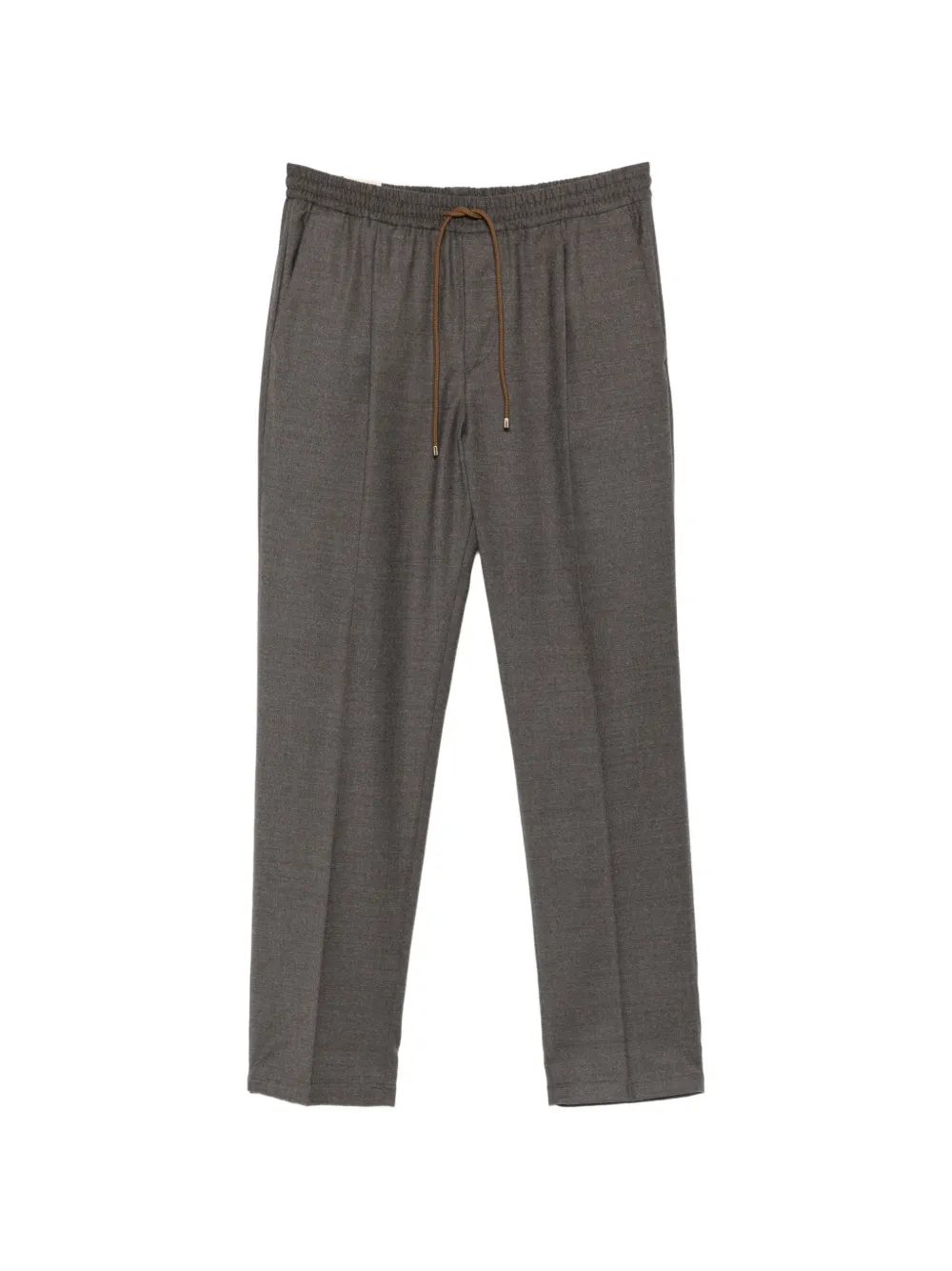 Briglia 1949 Wimbledon drawstring pleated trousers Bruin