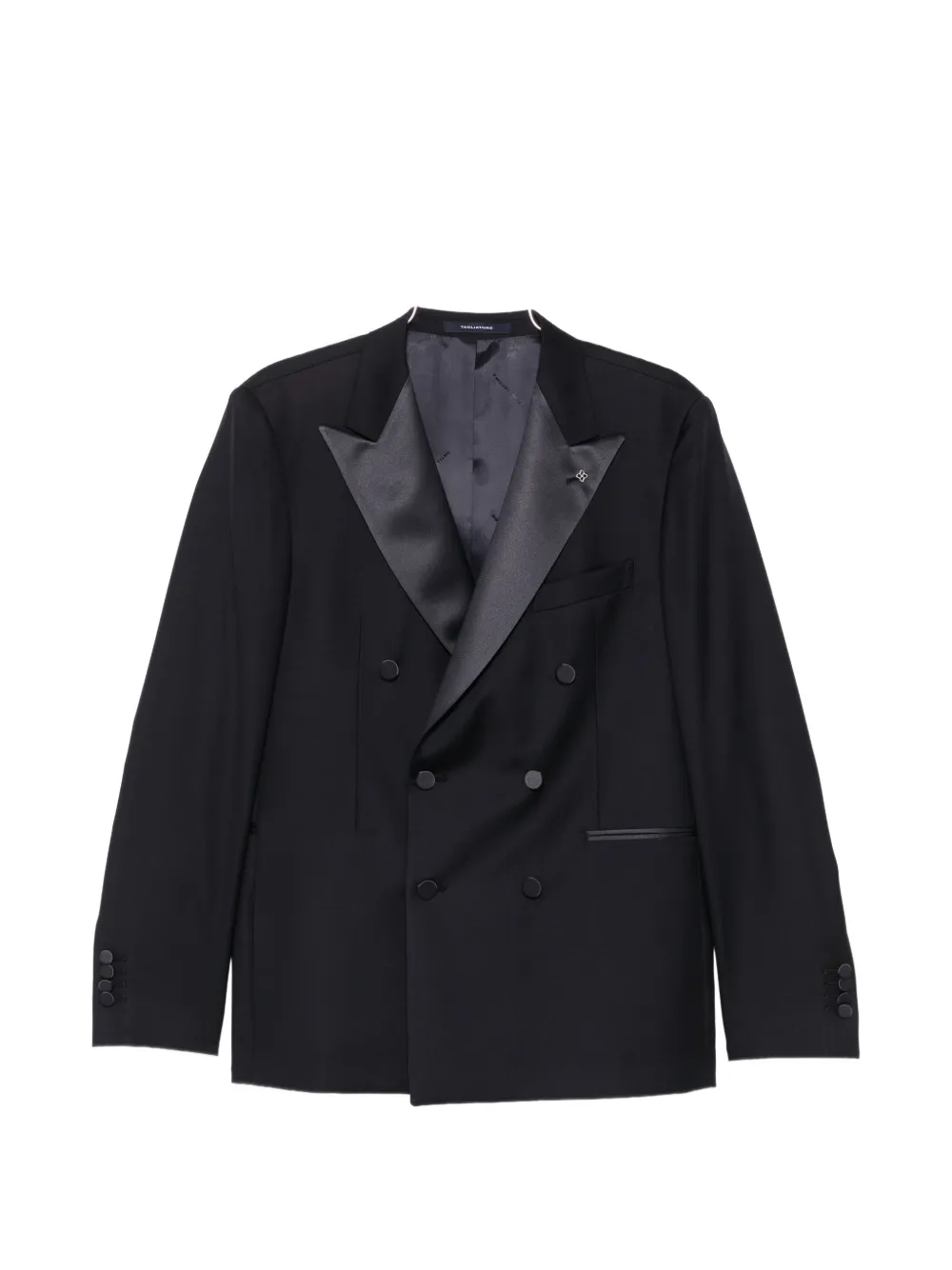 Tagliatore double-breasted peak-lapel suit - Blu
