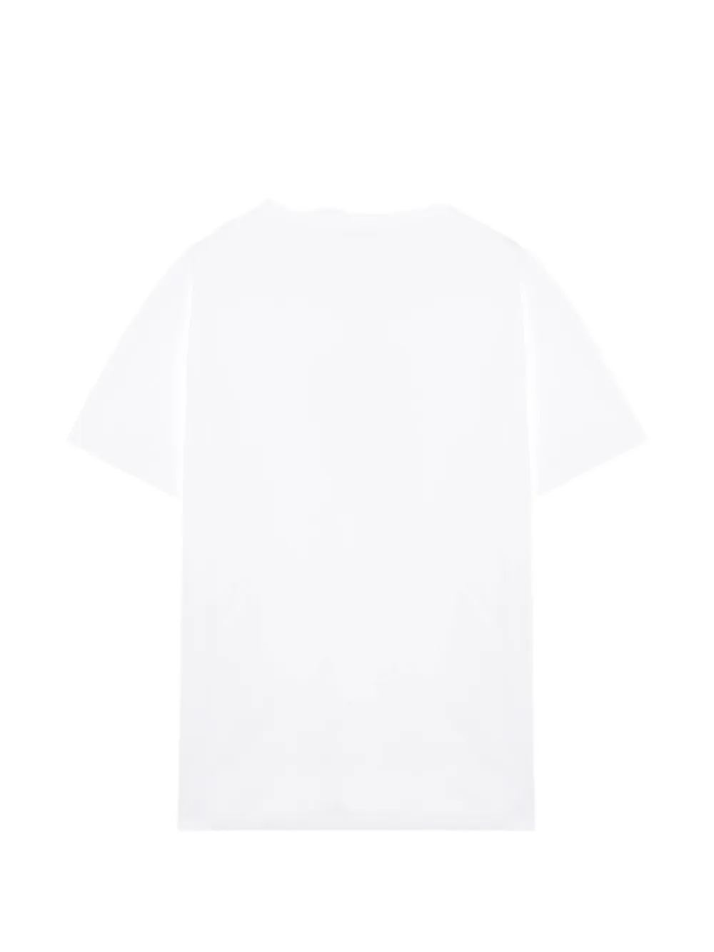 Maison Margiela Katoenen T-shirt met logo Wit