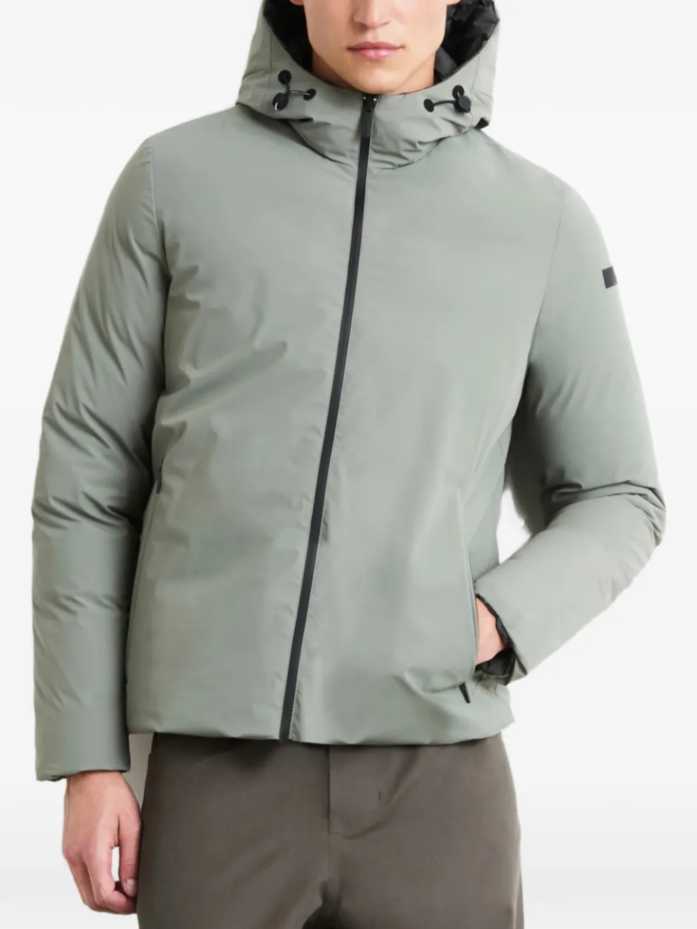 RRD hooded reversible jacket Groen