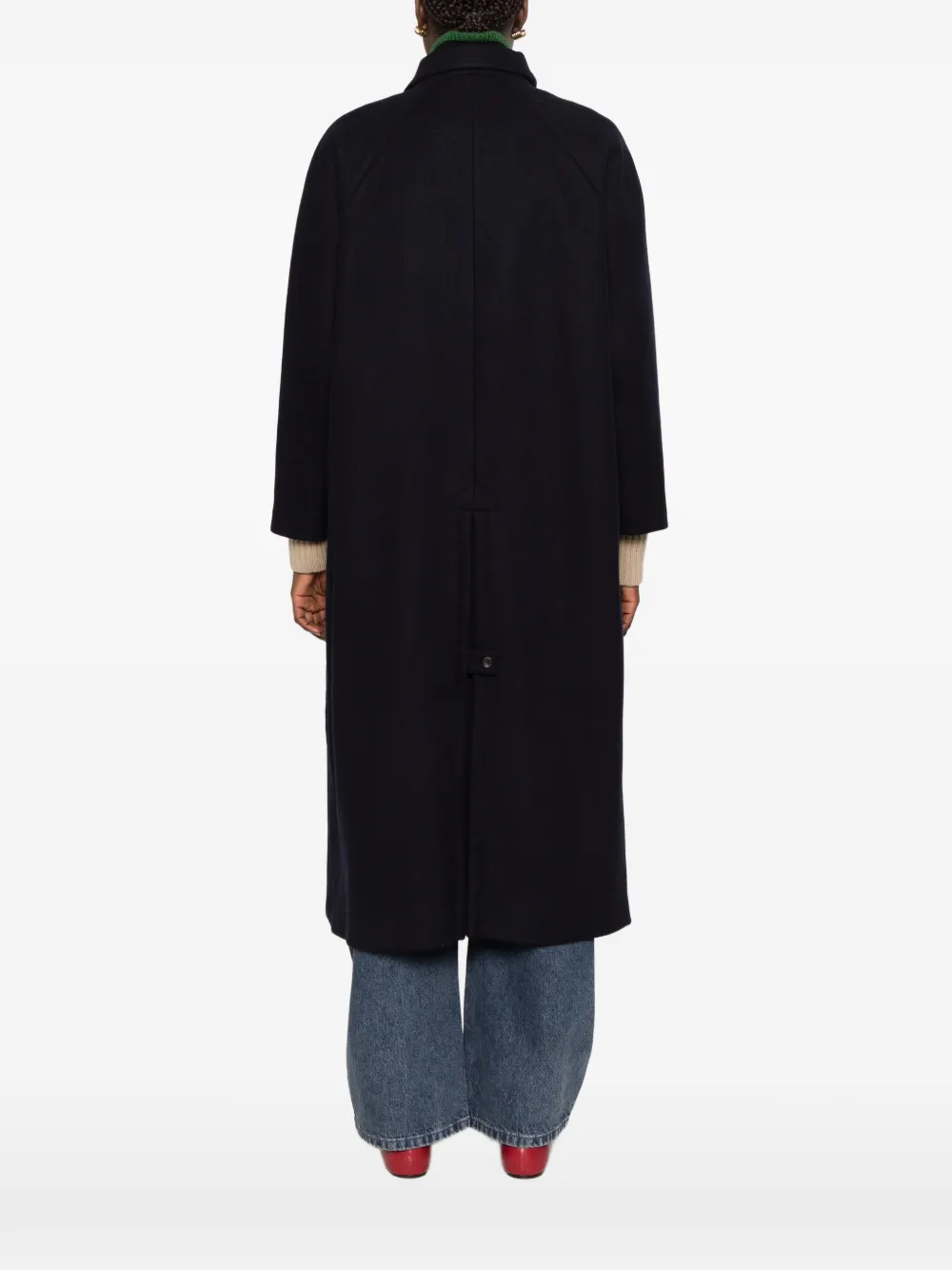 A.P.C. Pia wool coat Blauw