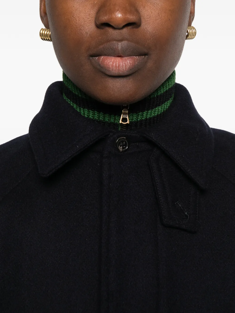 A.P.C. Pia wool coat Blauw