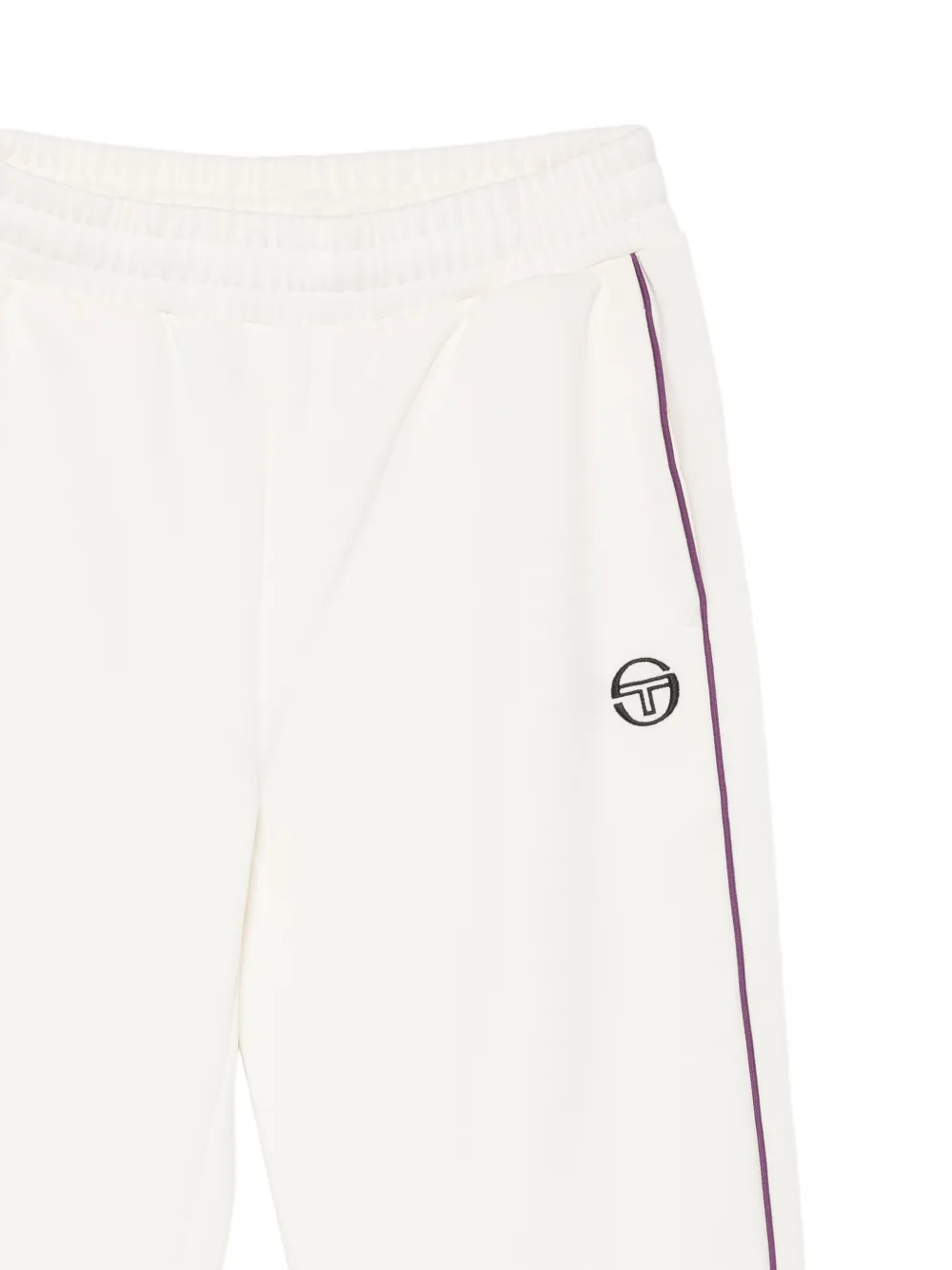 Sergio Tacchini Ghibli trainingsbroek met logo-patch Beige