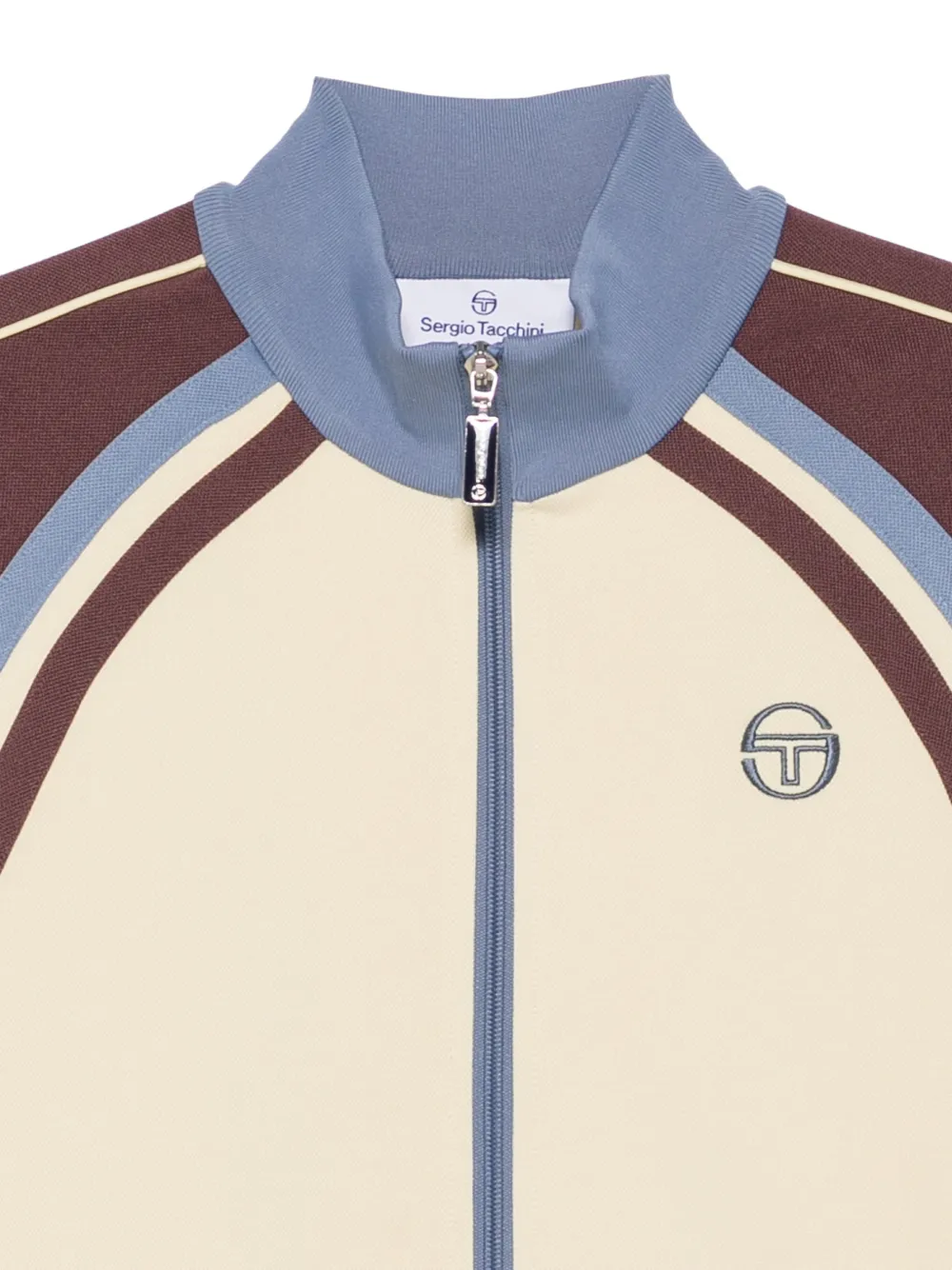 Sergio Tacchini Ghibli trainingsjack met geborduurd logo Beige