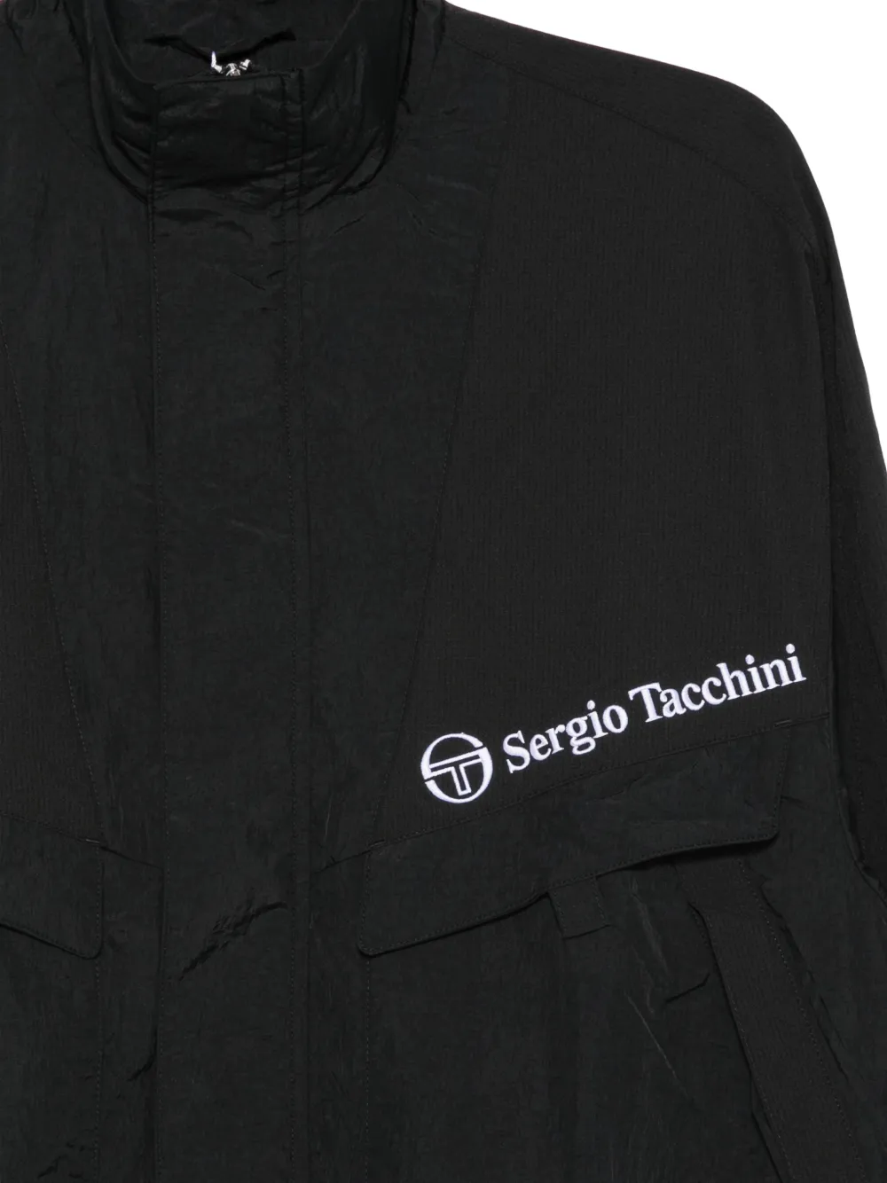 Sergio Tacchini Omar trainingsjack met logo-print Zwart