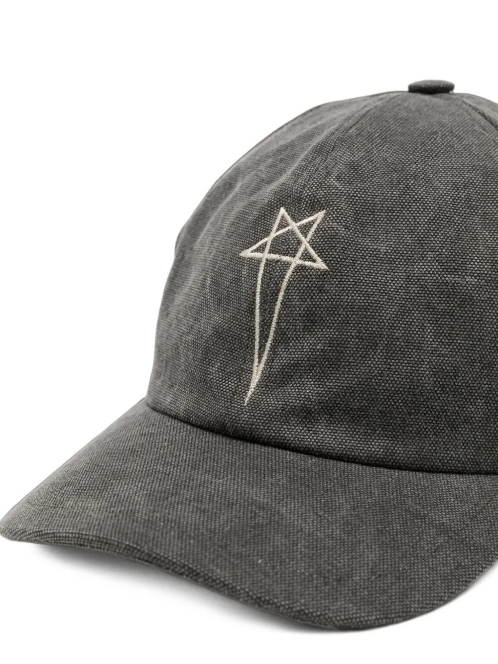 Rick Owens DRKSHDW Pentagram honkbalpet Grijs