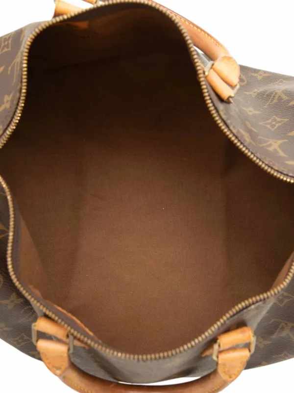 Louis Vuitton Pre-Owned 1992 Monogram Speedy 35 Boston Bag | Brown