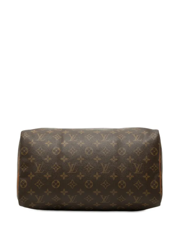 Louis Vuitton Pre-Owned 1992 Monogram Speedy 35 Boston Bag | Brown