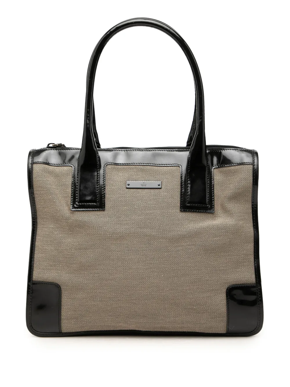Gucci Pre-Owned sac à main en toile (2000-2015) - Gris
