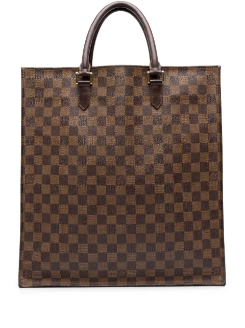 Louis Vuitton Pre-Owned 2004 Damier Ebene Sac Plat tote bag