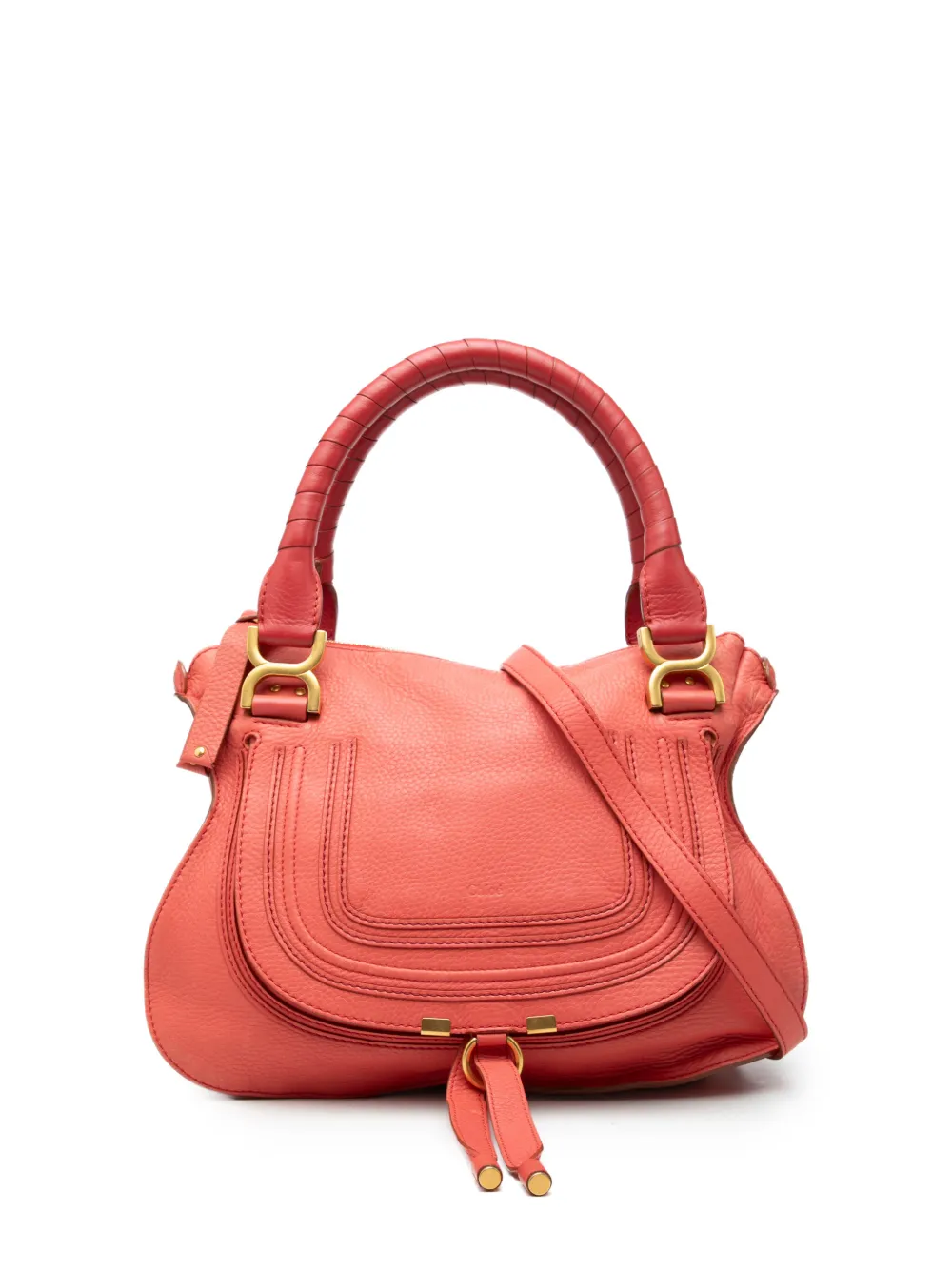 Chloé Pre-Owned 2013 Medium Leather Marcie satchel - Rosa