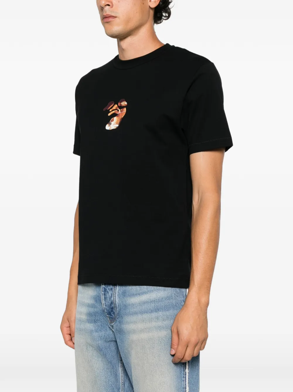 Off-White Narciso Poster T-shirt Zwart