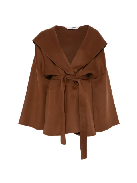 Hevo belted hooded coat