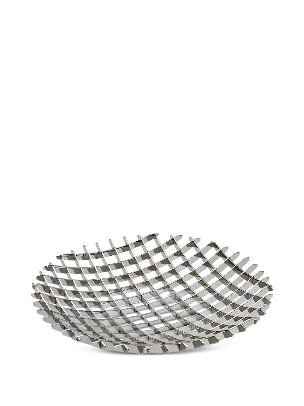 Philippi Grid XL fruit bowl - Silber