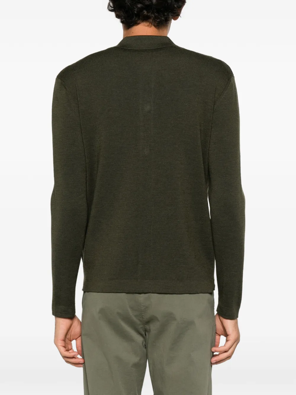 Fedeli button-up cardigan Groen