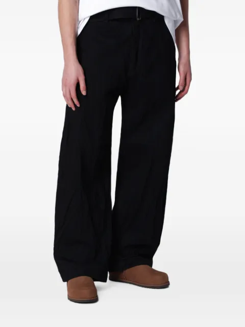 Studio Nicholson belted wide-leg jeans