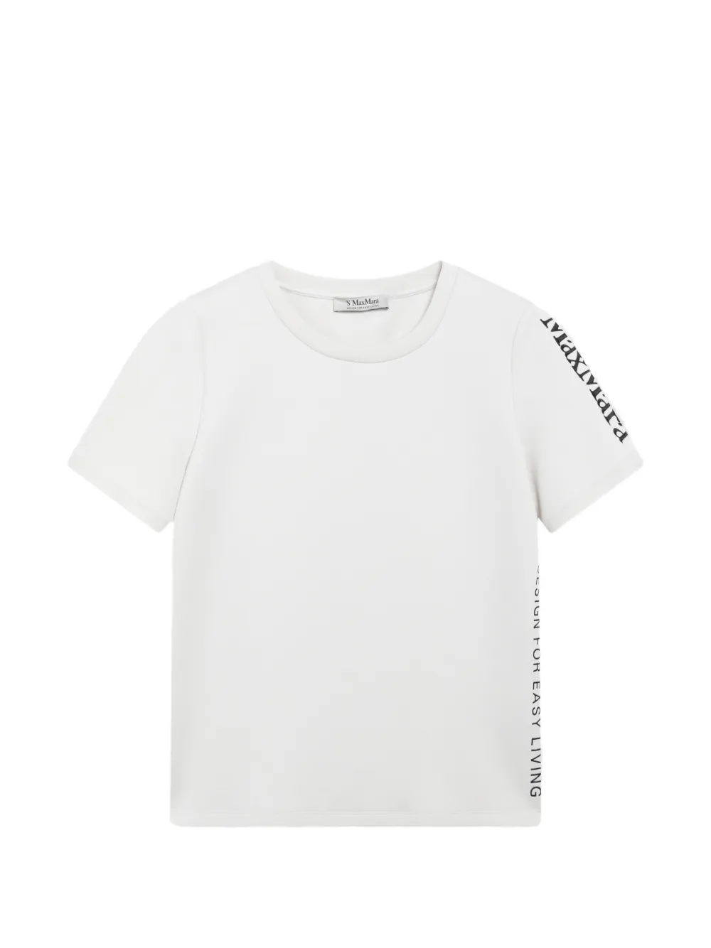 'S Max Mara Nancy logo-print T-shirt - Bianco