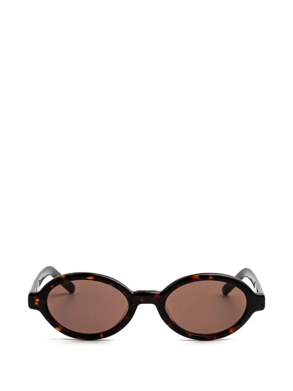 Kaleos Ludwig round-frame sunglasses - Marrone