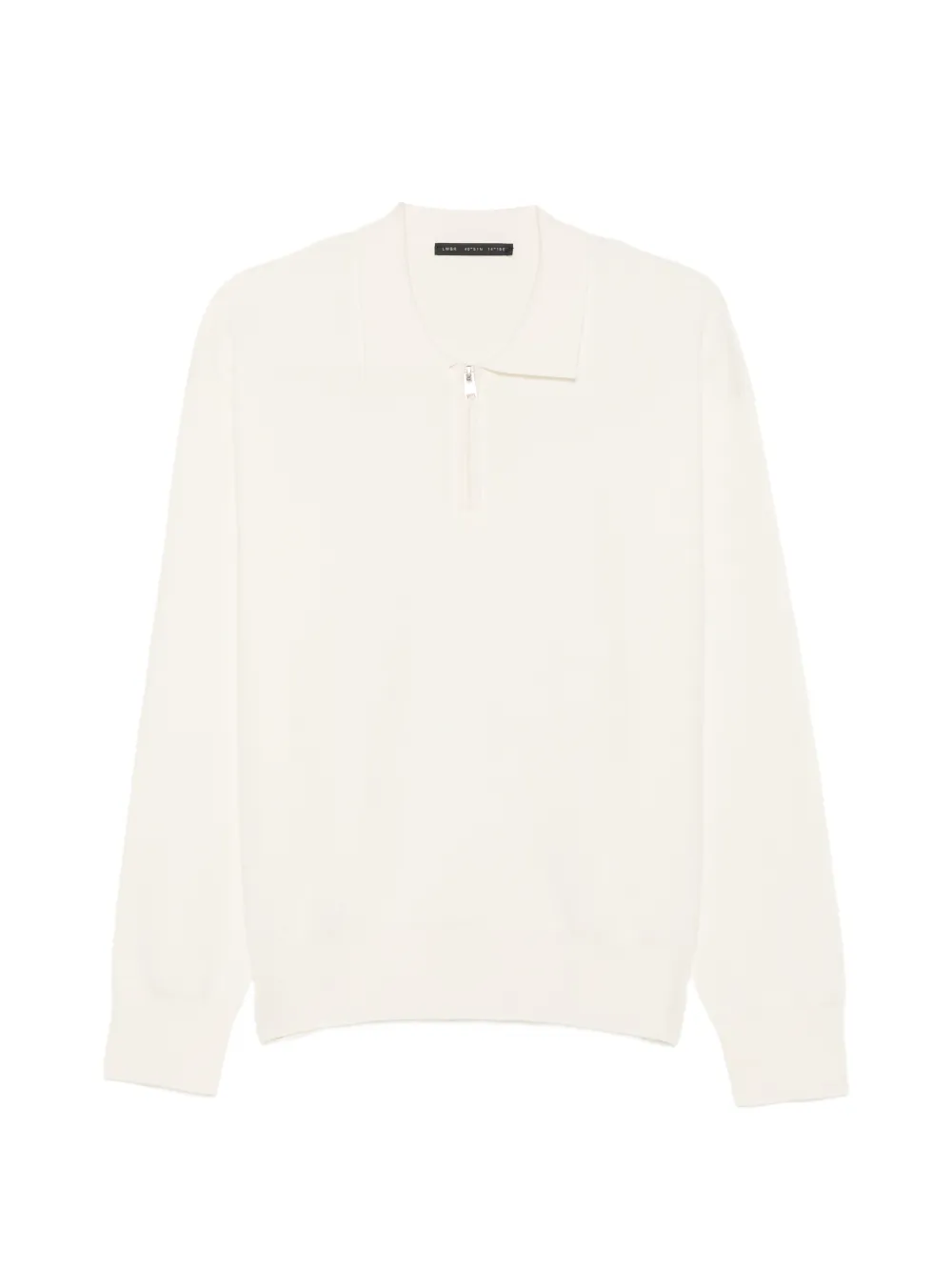 Low Brand quarter-zip polo shirt - Bianco