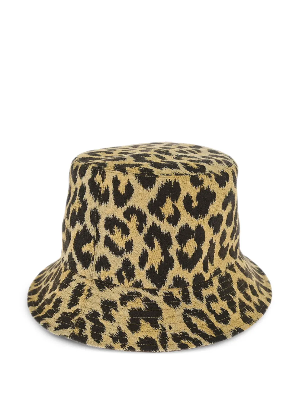 Christian Dior Pre-Owned leopard-print bucket hat - Nude