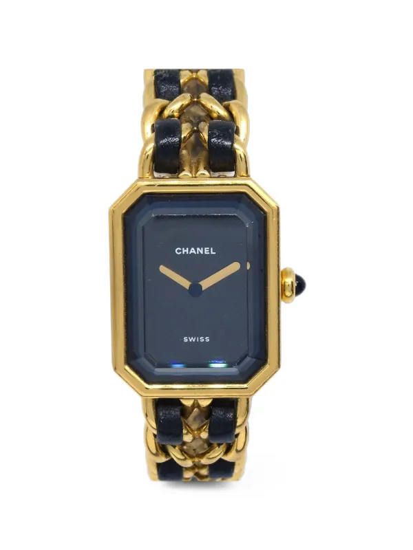 Chanel Pre-owned Premiere 26mm Watch in Black