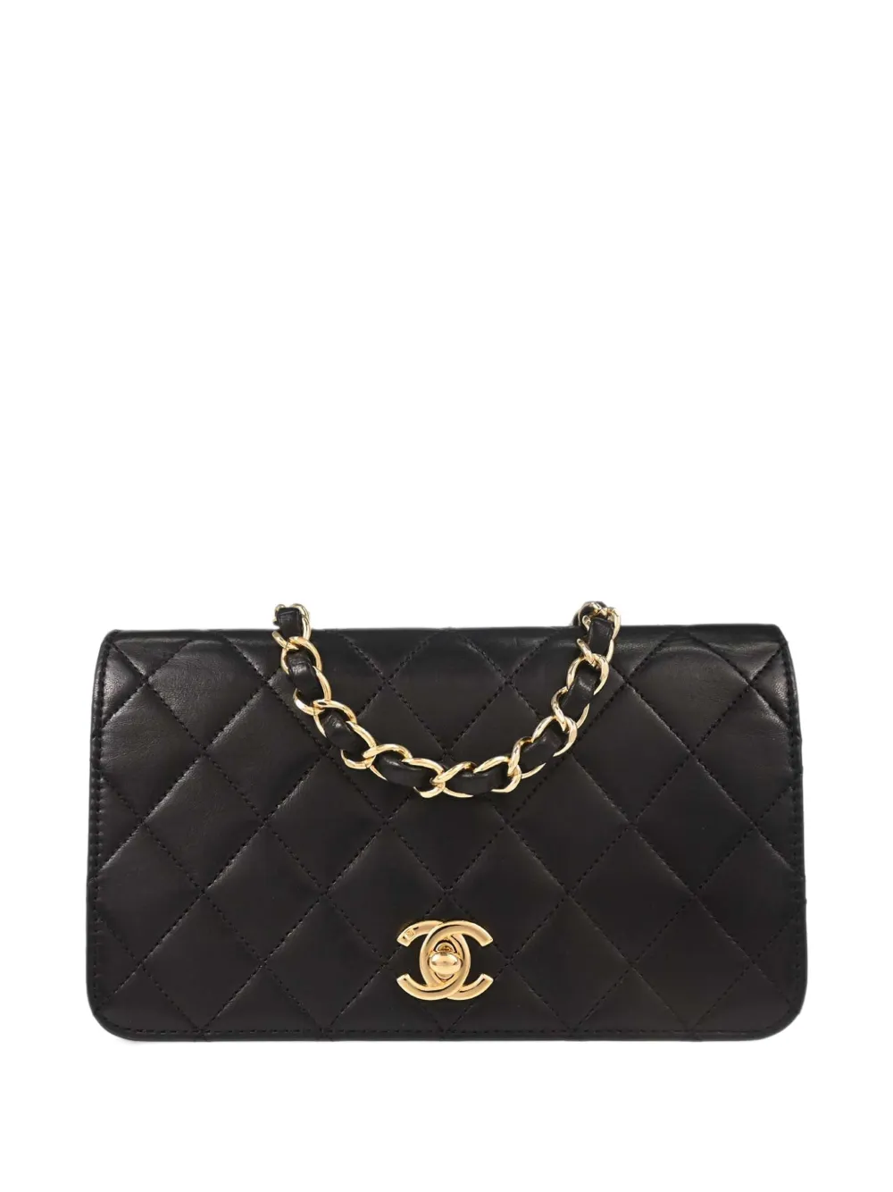 CHANEL Pre-Owned 2008-2009 turn-lock shoulder bag - Nero
