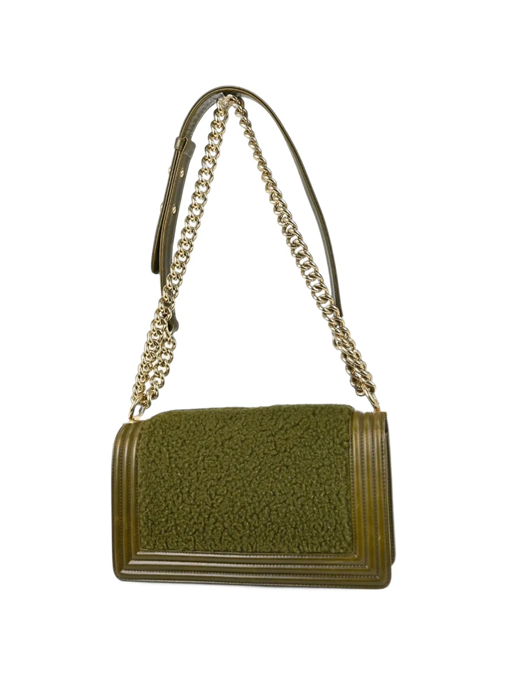 CHANEL Pre-Owned medium Boy shoulder bag - Verde
