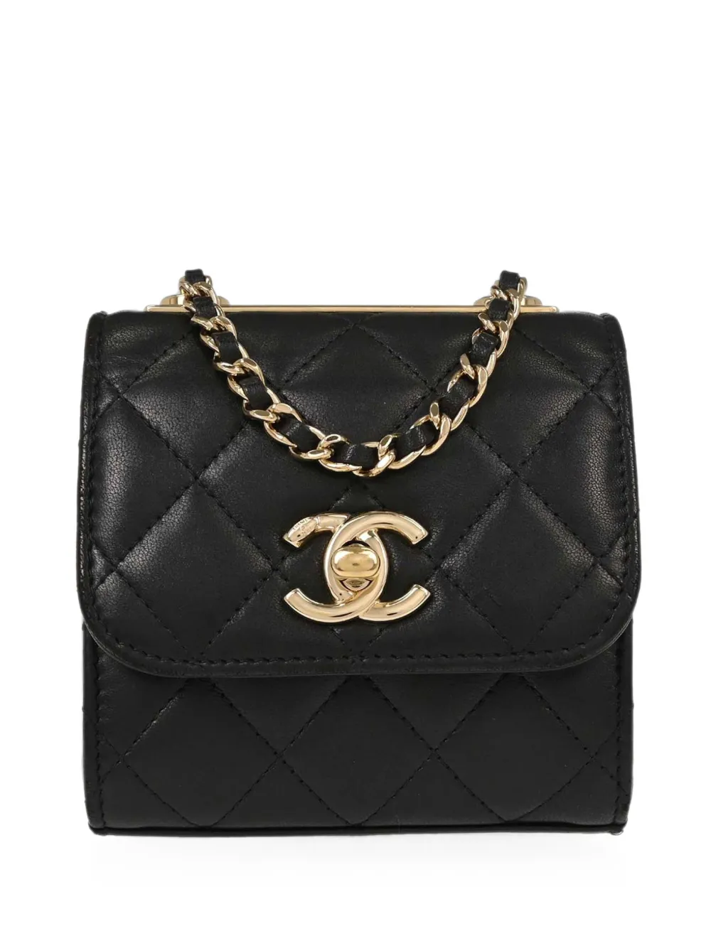 CHANEL Pre-Owned 2018-2019 Trendy CC quilted shoulder bag - Nero