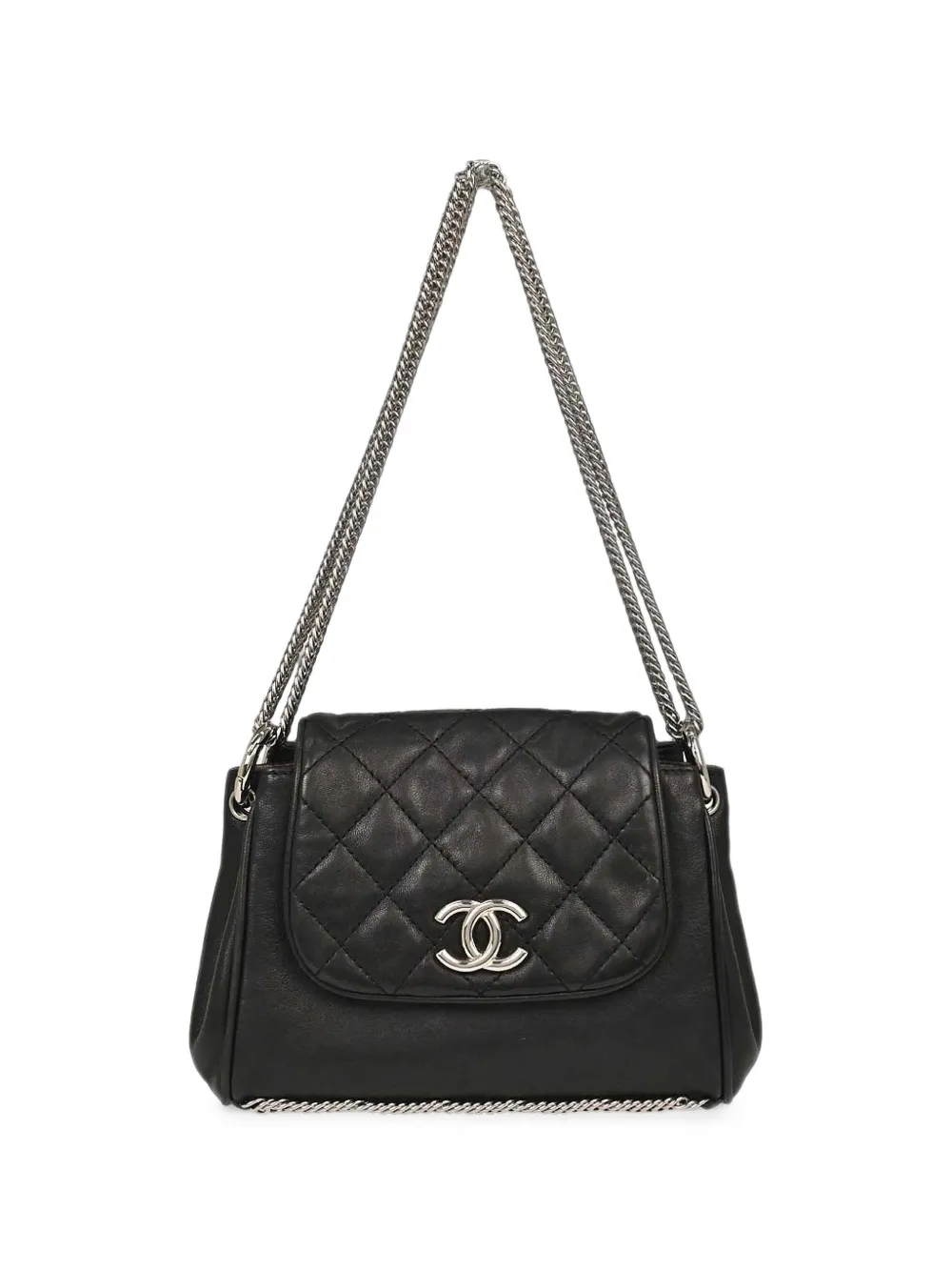 CHANEL Pre-Owned 2008-2009 Accordion Flap shoulder bag - Nero