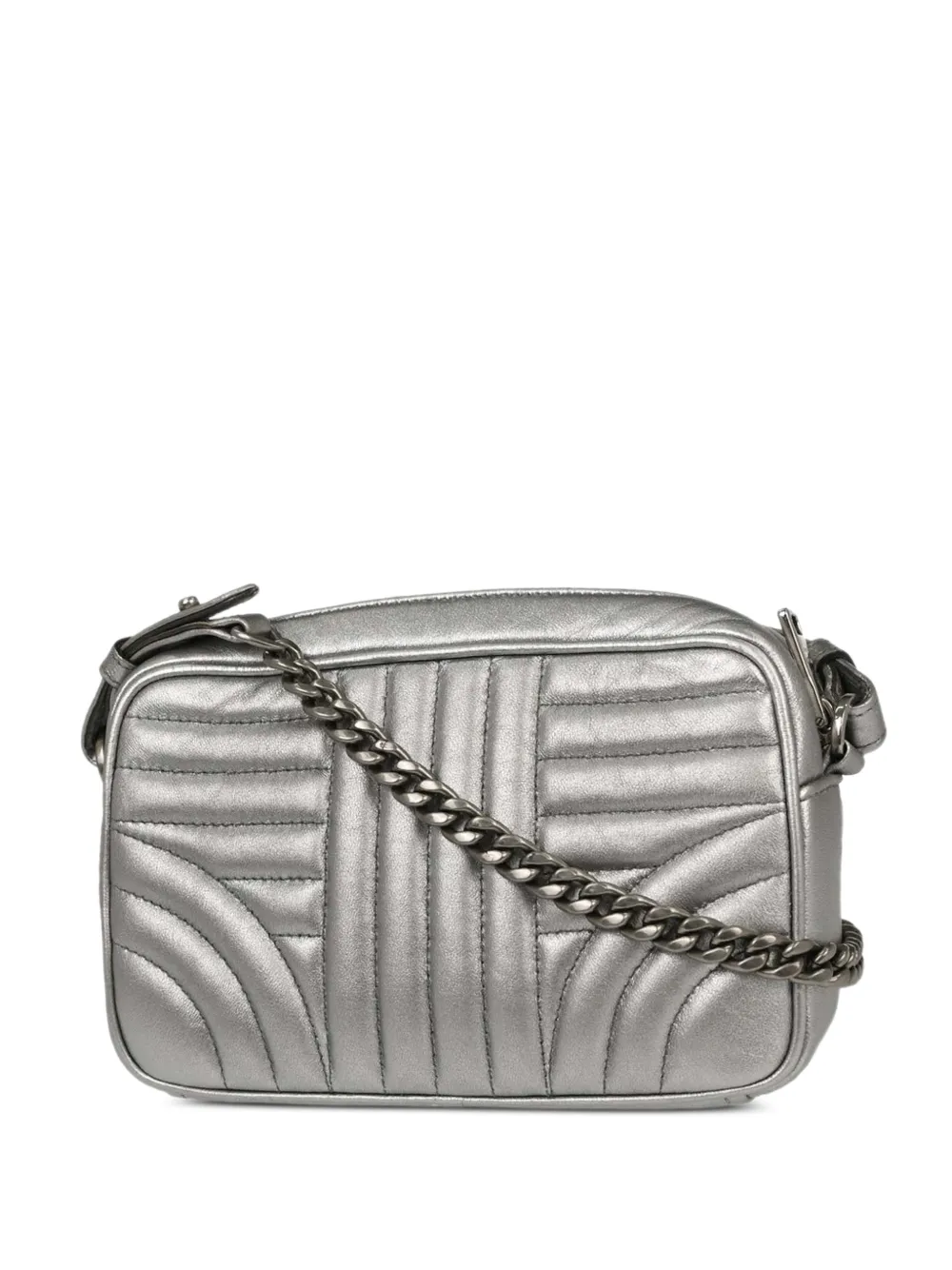 Prada Pre-Owned Diagramme shoulder bag - Argento