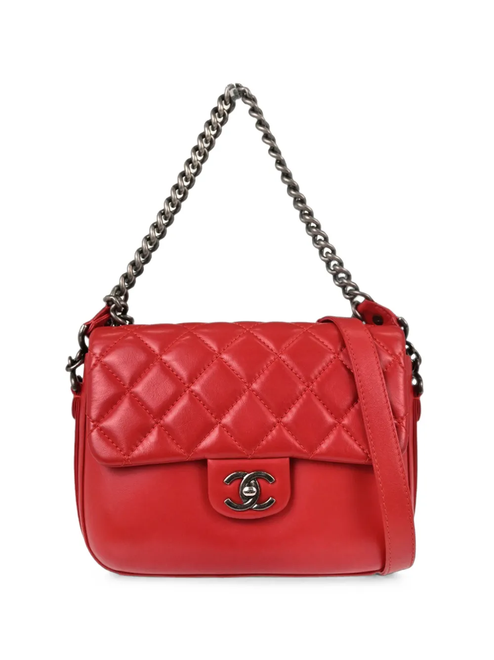 CHANEL Pre-Owned 2017-2018 Rock My Shoulder bag - Rosso