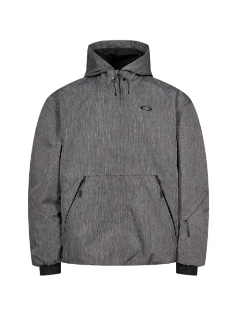 Oakley logo-print hooded jacket