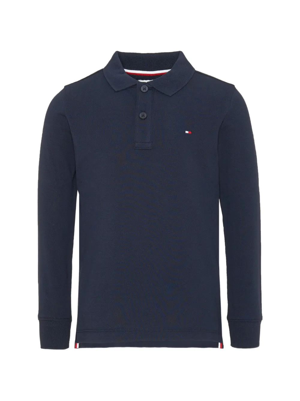 Tommy Hilfiger Junior Poloshirt met geborduurd logo Blauw