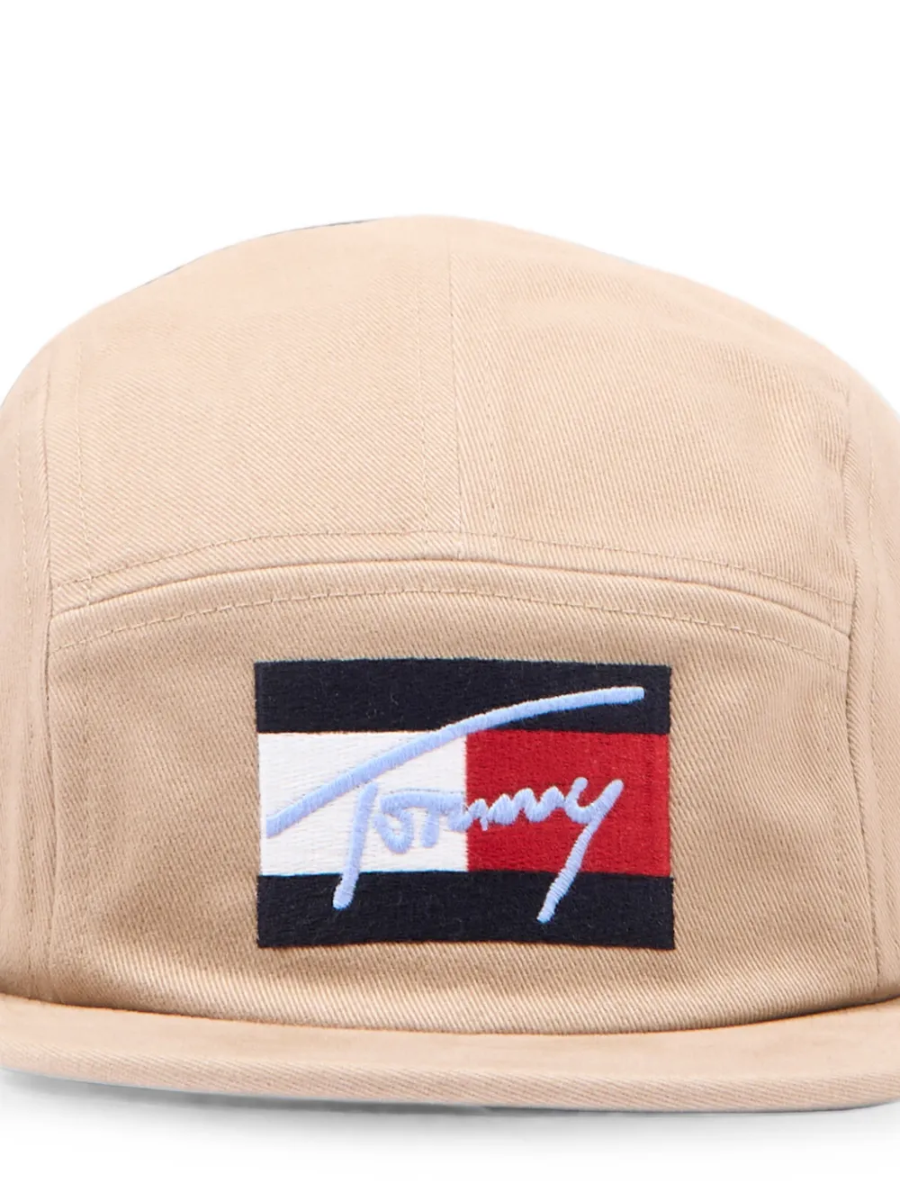 Tommy Hilfiger Junior Honkbalpet met logopatch Beige
