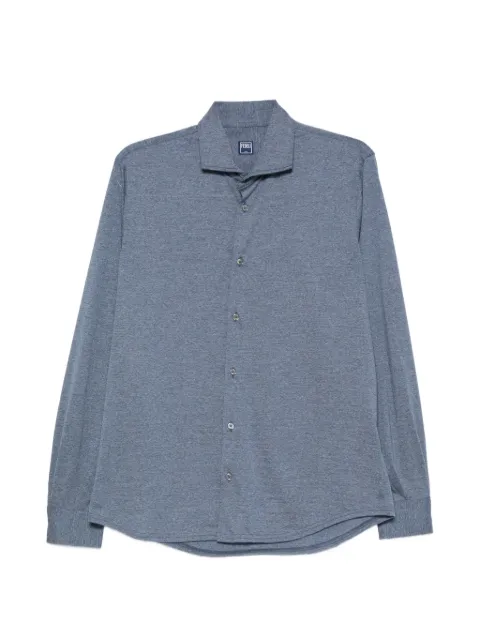 Fedeli long-sleeved wool shirt