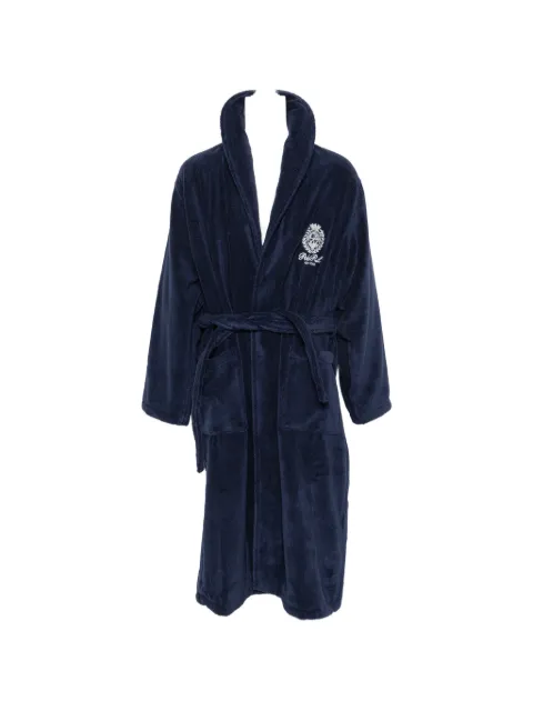 Polo Ralph Lauren embroidered-logo belted dressing gown