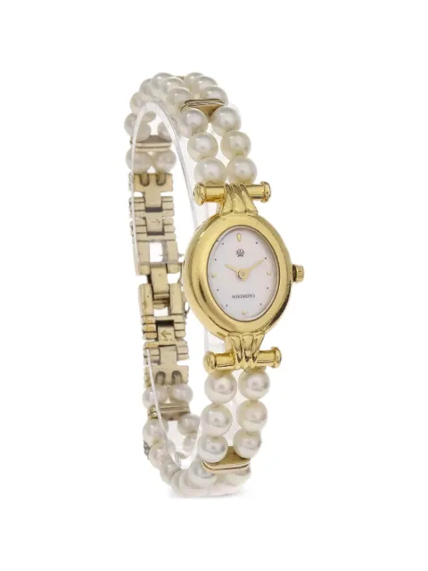 Mikimoto Pearl JAL 15mm watch