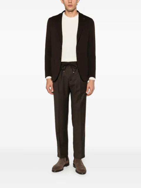 Briglia 1949 Wimbledon drawstring pleated trousers
