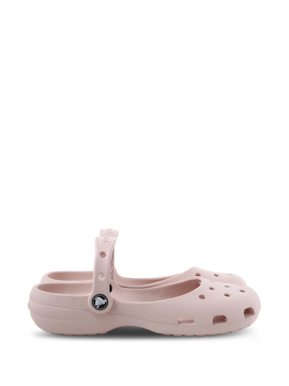 Crocs Classic Ballet perforated-detail ballet flats - Rosa