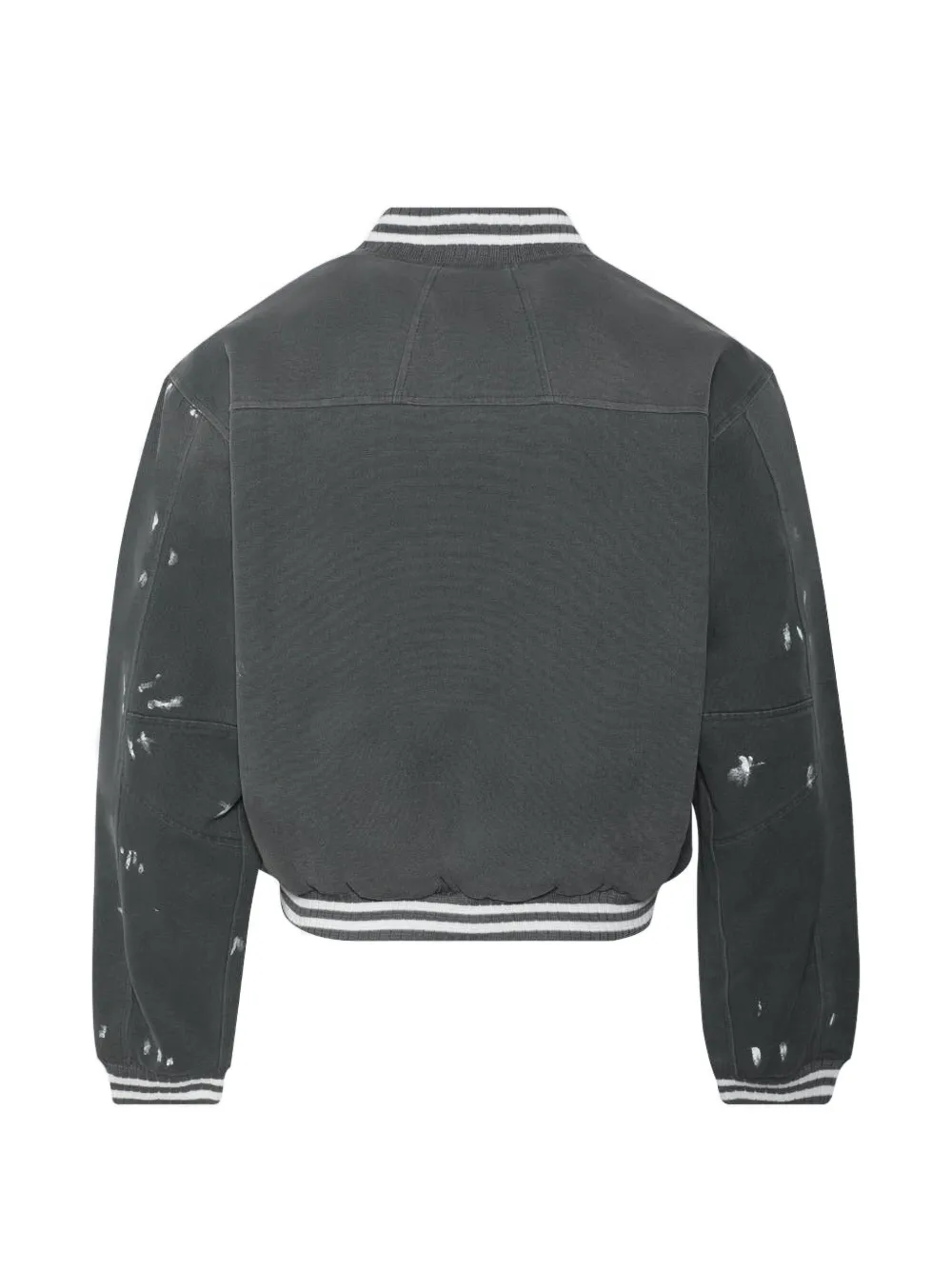 RHUDE Inferno varsity jacket Grijs