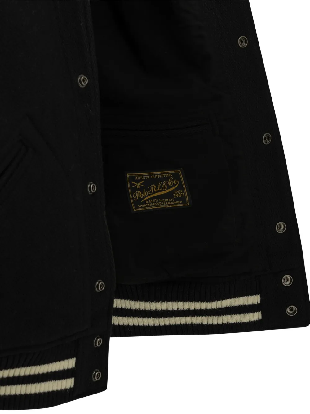 Polo Ralph Lauren Yankees coat Zwart