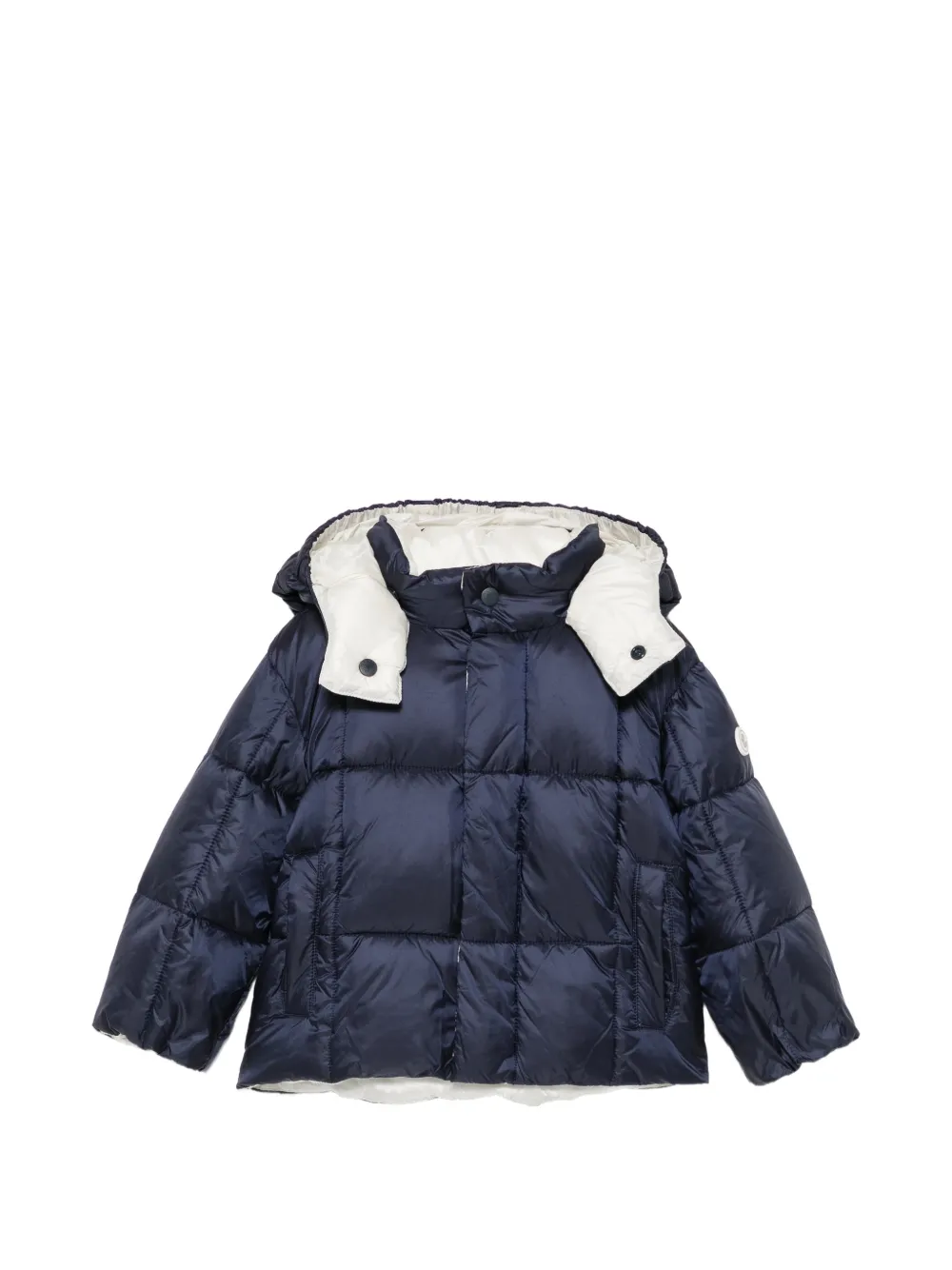 LALALU quilted hooded jacket - Blu