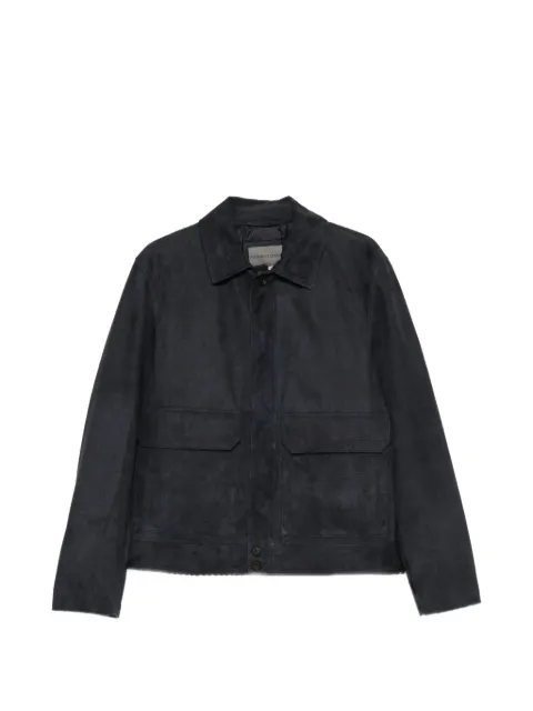 Corneliani suede panelled jacket