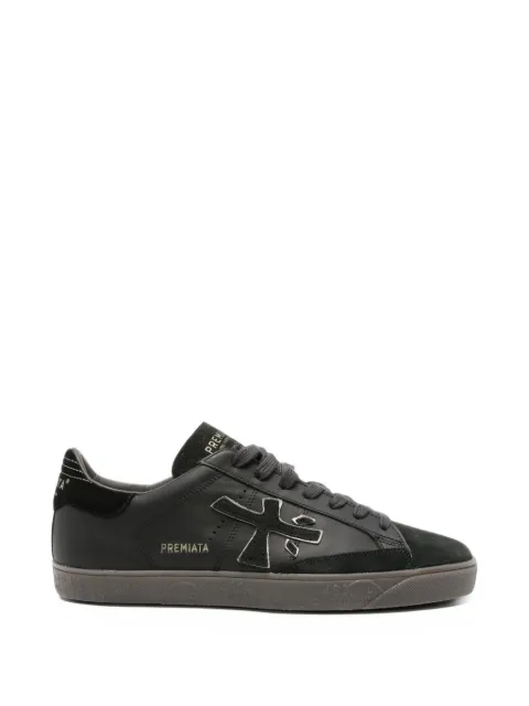 Premiata Steven logo-patch sneakers